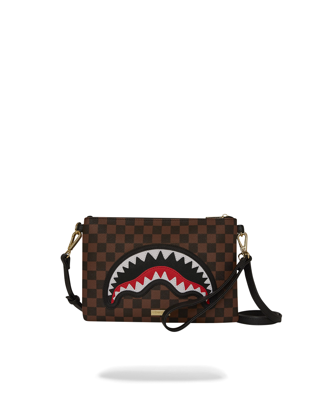 Image of Унисекс Чанта SPRAYGROUND SAWTOOTH SHARKS IN PARIS CROSSOVER CLUTCH